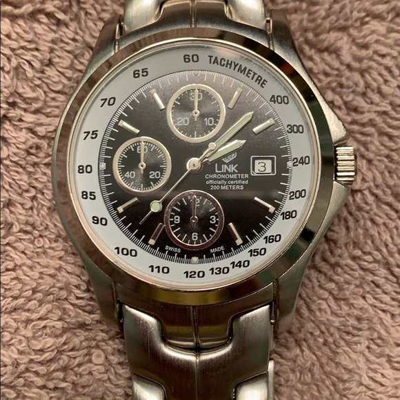Tag Heuer Accessories Tag Heuer Link Chronometer Tachymetre Watch